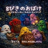 ８ぴきのおばけ～どきどきどっきん！たのしいえんそく～: （親子で楽しむ幼児向け絵本）（３歳／４歳／５歳／６歳） ８ひきのおばけ